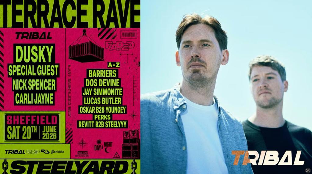 Tribal at Steelyard with Dusky, Nick Spencer & Special Guest TBA