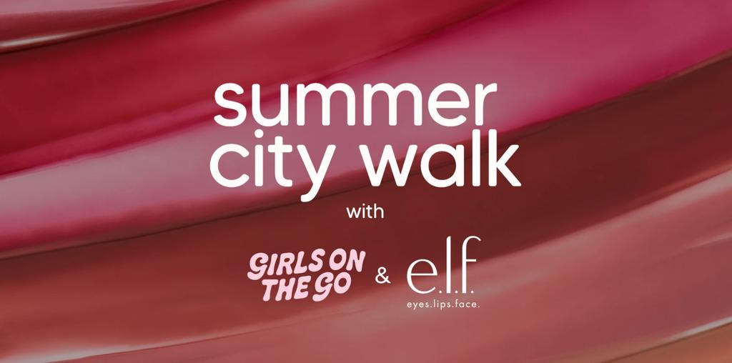 GOTG x e.l.f. Cosmetics Summer City Walk