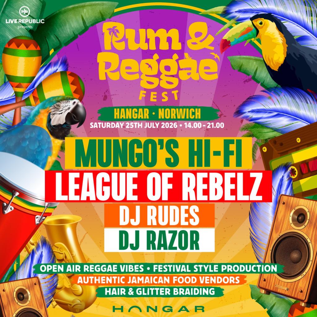 Rum & Reggae Fest | The Hangar, Norwich