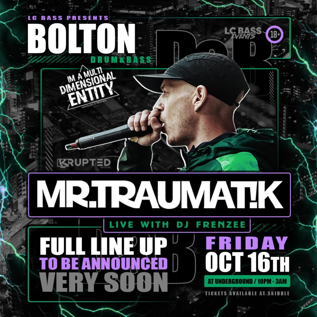 Mr Traumatik UK Tour 2026