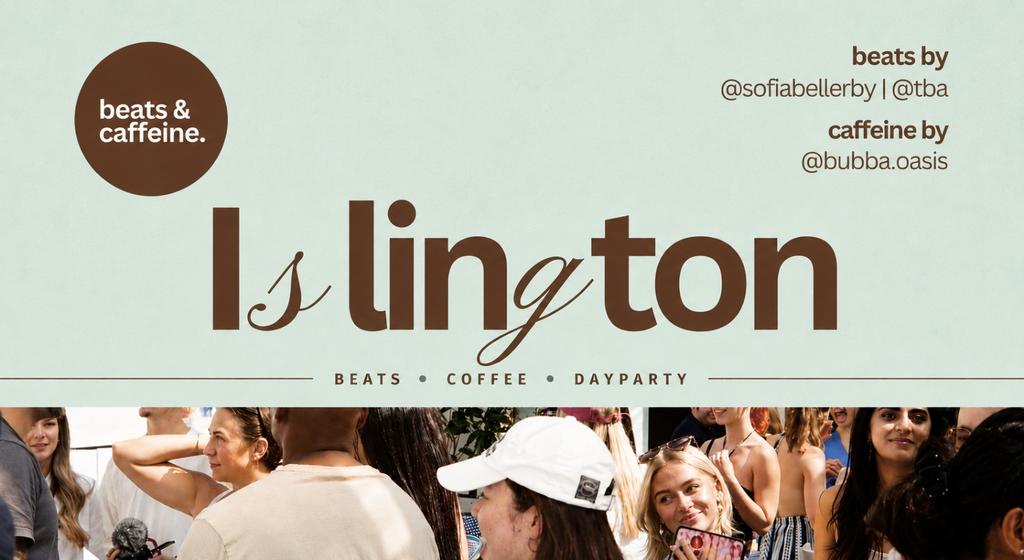 beats & caffeine: north london, islington (summer rooftop residency).