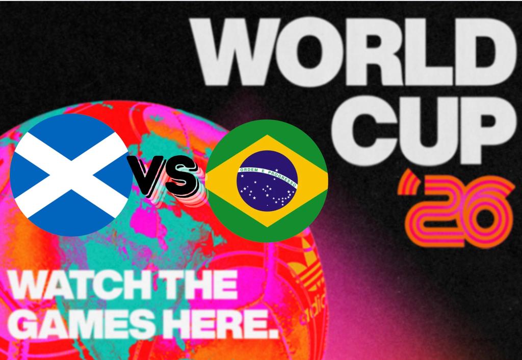 WORLD CUP - Scotland VS Brazil