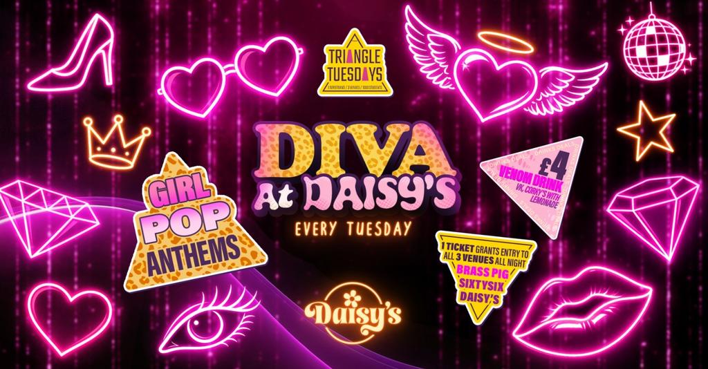 Diva @ Daisy's - Triangle Tuesdays