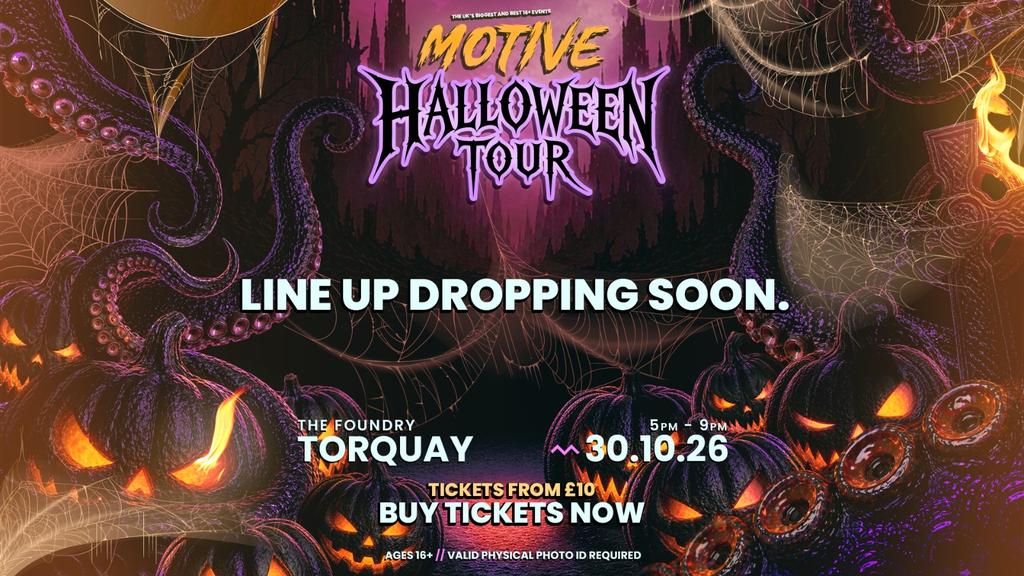 Torquay Halloween 16+ Rave