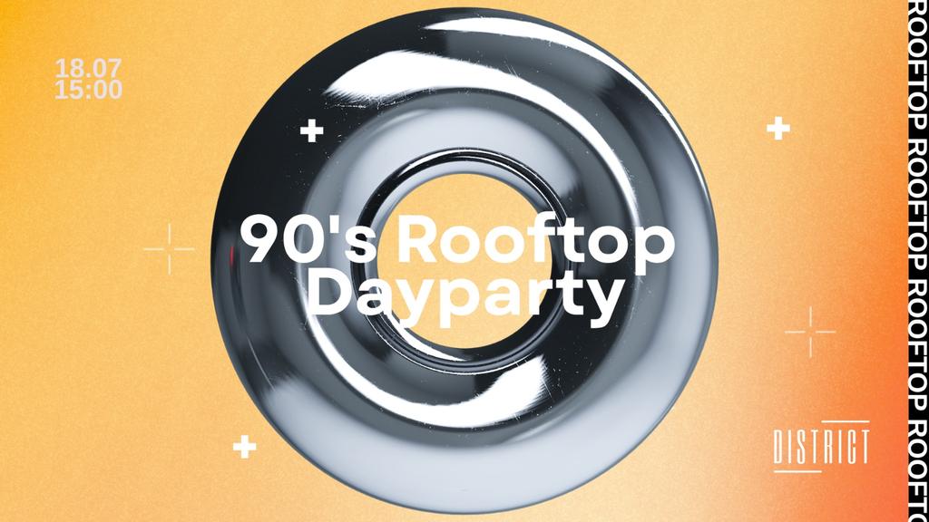 Daytime Disco Rooftop Day Party: SOLD OUT ❌
