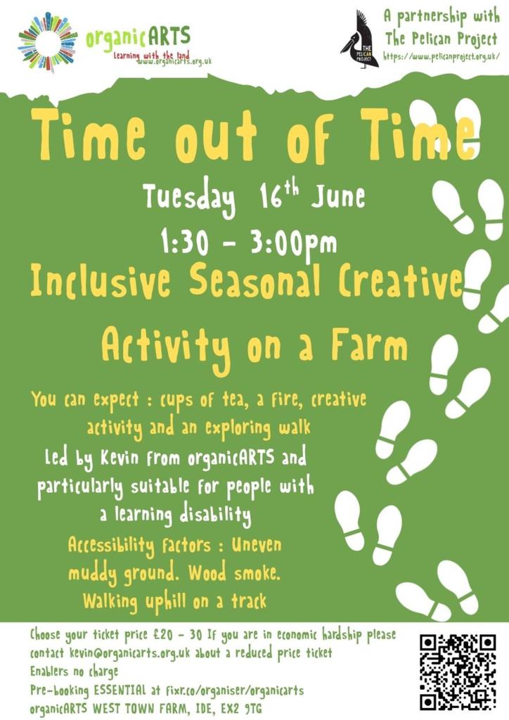 Time out of Time - inclusive creative seasonal - June