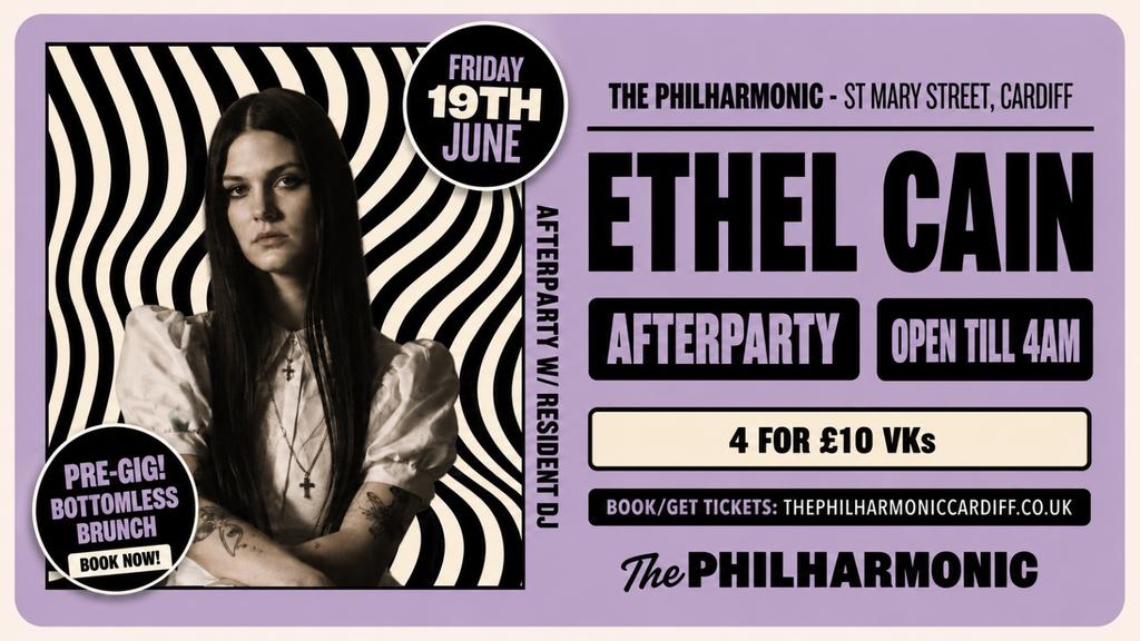 ETHEL CAIN AFTERPARTY