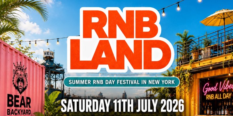 RNBLAND NYC - NYC's Biggest Summer RnB Day Festival