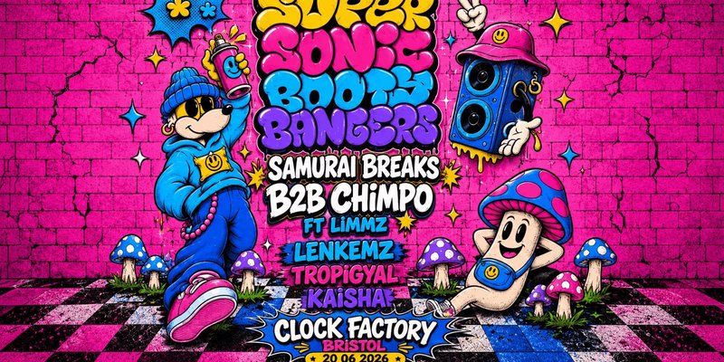 SSBB Summer Free Rave | Samurai Breaks b2b Chimpo + more!