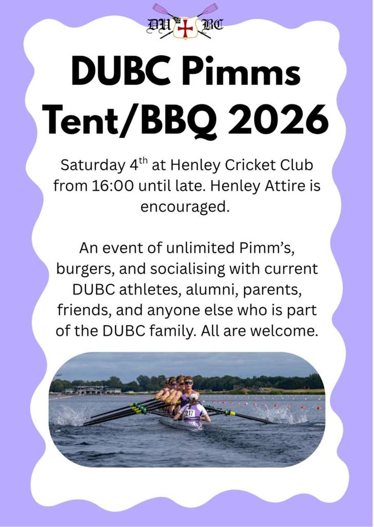 DUBC Pimm’s Tent 2026