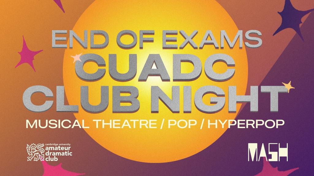 CUADC END-OF-EXAM CLUB NIGHT