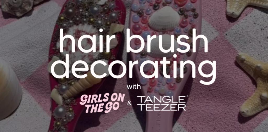 GOTG Hairbrush Decorating x Tangle Teezer