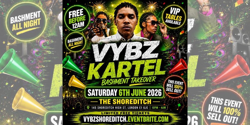 Vybz Kartel - Bashment Takeover - Free Before 12AM