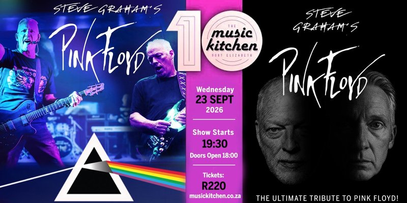The Music of PINK FLOYD FT Steve Graham 23rd Sept