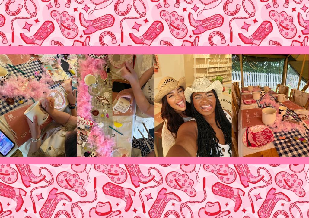 Sip & Ceramics - Lets go Cowgirls! at Oakley Farm