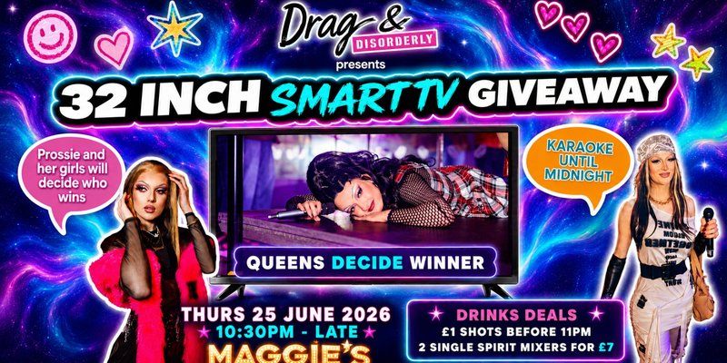 Drag & Disorderly 💅 TV GIVEAWAY 📺