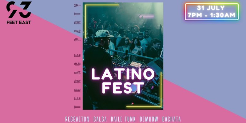Latino Fest Summer Terrace Party (London) July 2026