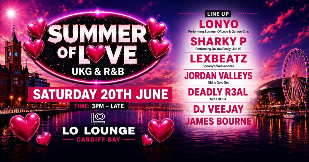 Summer Of Love UKG & R&B Summer Outdoor Day Party Cardiff
