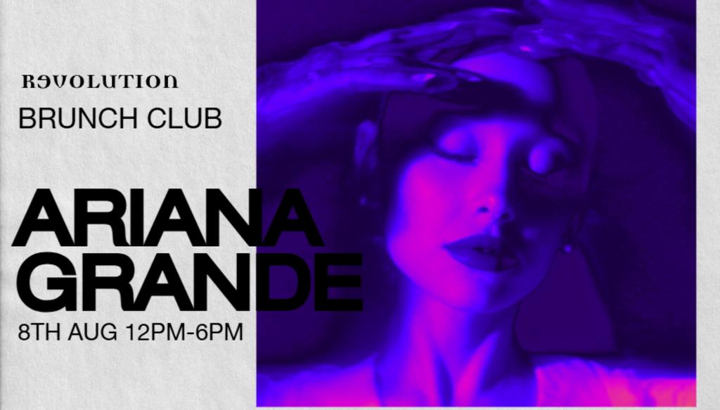Ariana Grande Album Launch Themed Brunch