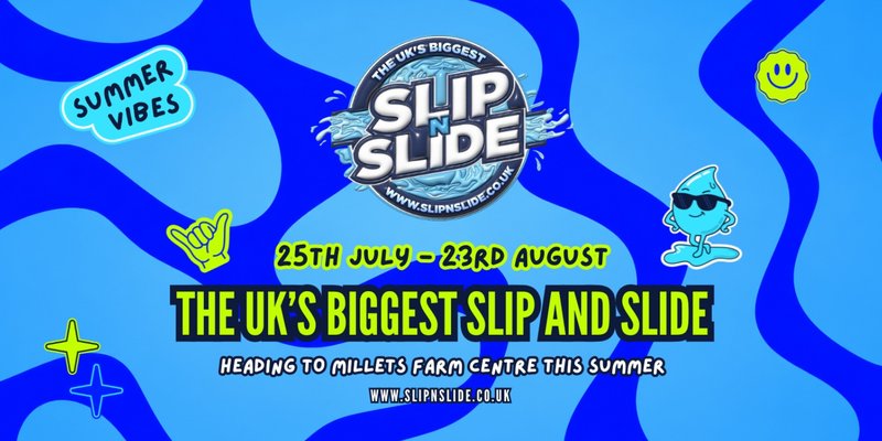 Slip n Slide @ Millets Farm