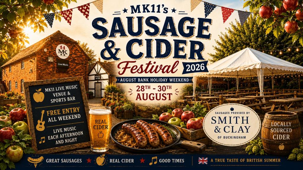 Sausage & Cider Festival 2026 - Free Entry