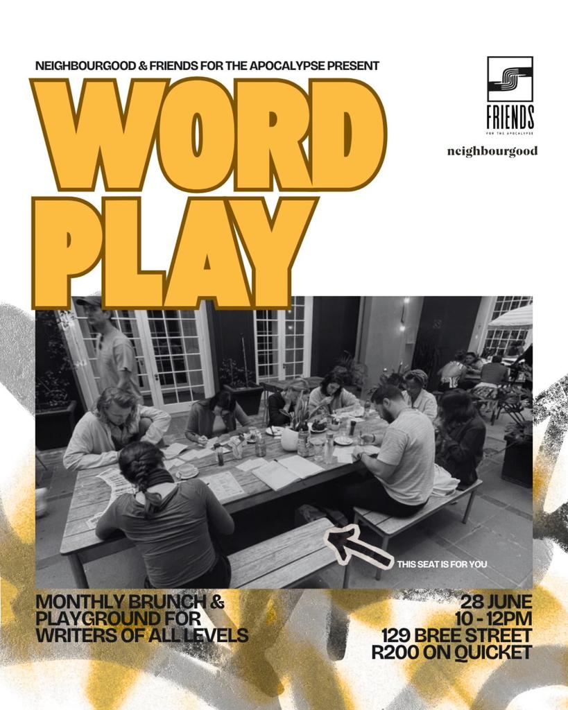 NBGD x Friends For The Apocalypse Present: Word Play