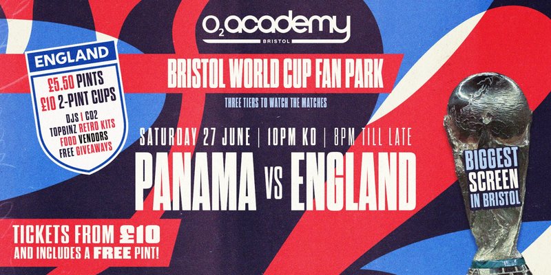 World Cup Fan Park Bristol - Panama vs England!