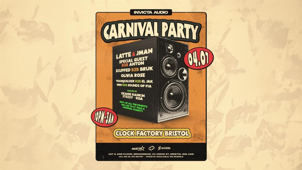 Invicta Audio Carnival Party [Charity Fundraiser]
