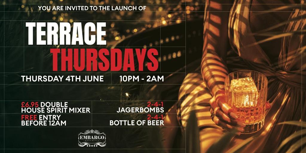 Terrace Thursdays Launch Party
