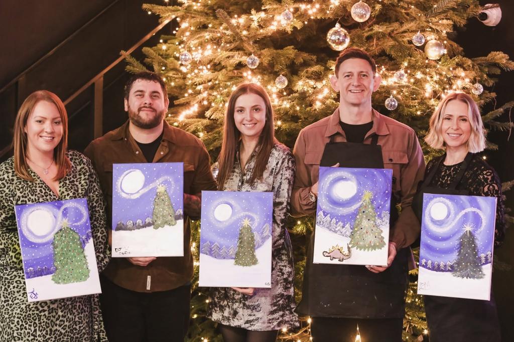 Paint & Sip by Tipsy Kahlo - Christmas Special
