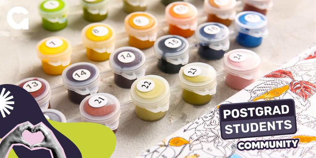 Postgrad Paint by Numbers & Sip