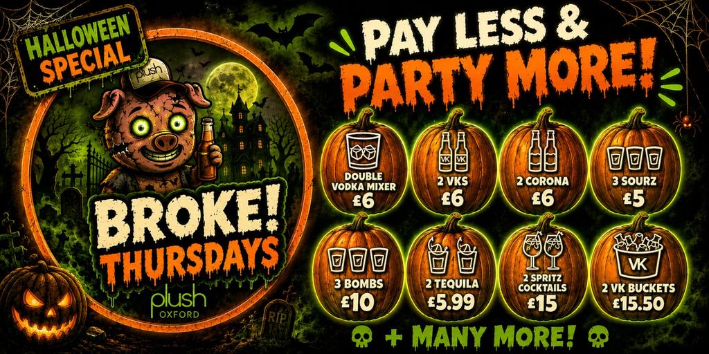BROKE THURSDAYS - HALLOWEEN SPECIAL