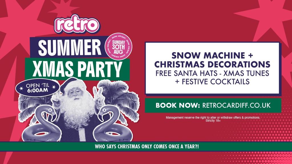 Bank Holiday Summer Christmas Party