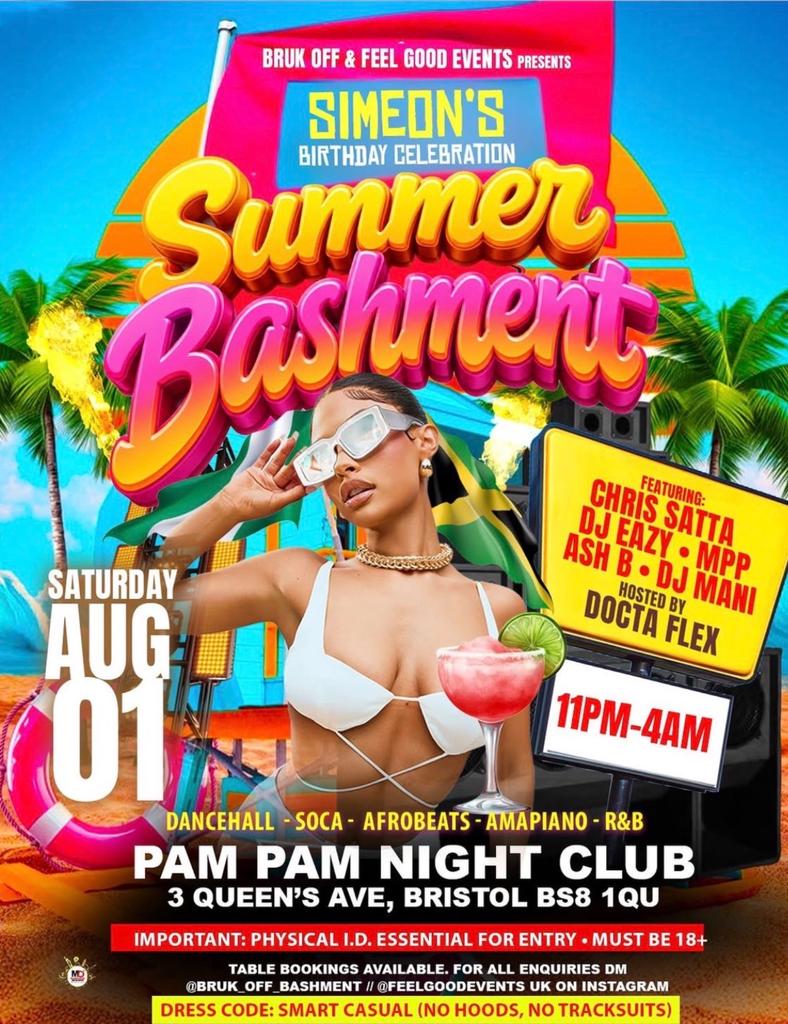 Bruk off: Summer Bashment & Afrobeats