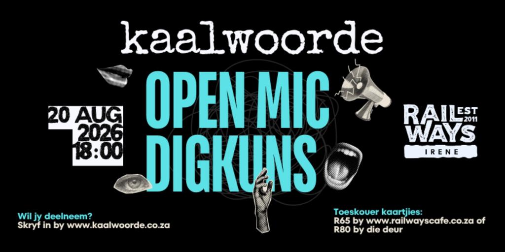 Kaalwoorde - Open Mic Night