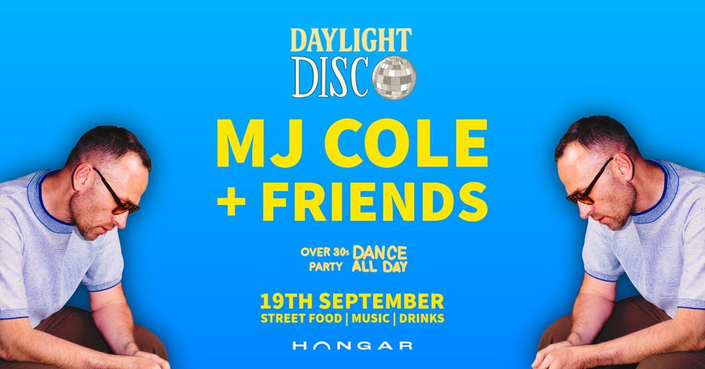 Norwich: MJ Cole – Daylight Disco - End Of Summer Day Party | Norwich 19th Sept