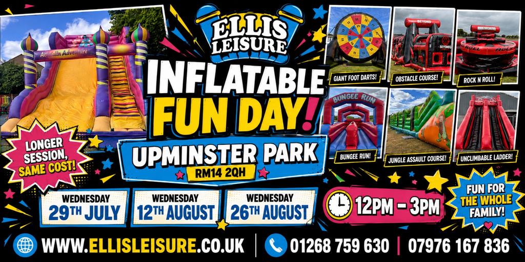 Family Fun Day - Upminster Park - 26th August 2026