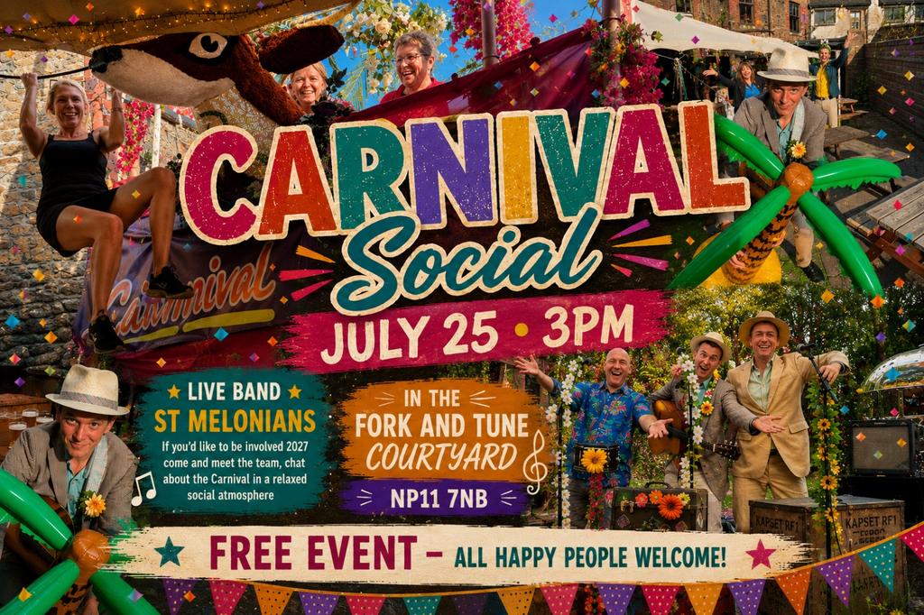 CARNIVAL SOCIAL + The Saint Melonians - FREE