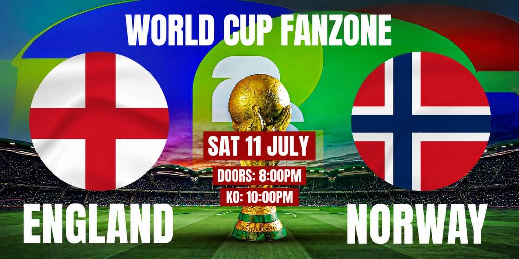 ENGLAND vs NORWAY - LIVE on the BIG Screen!  ⚽️