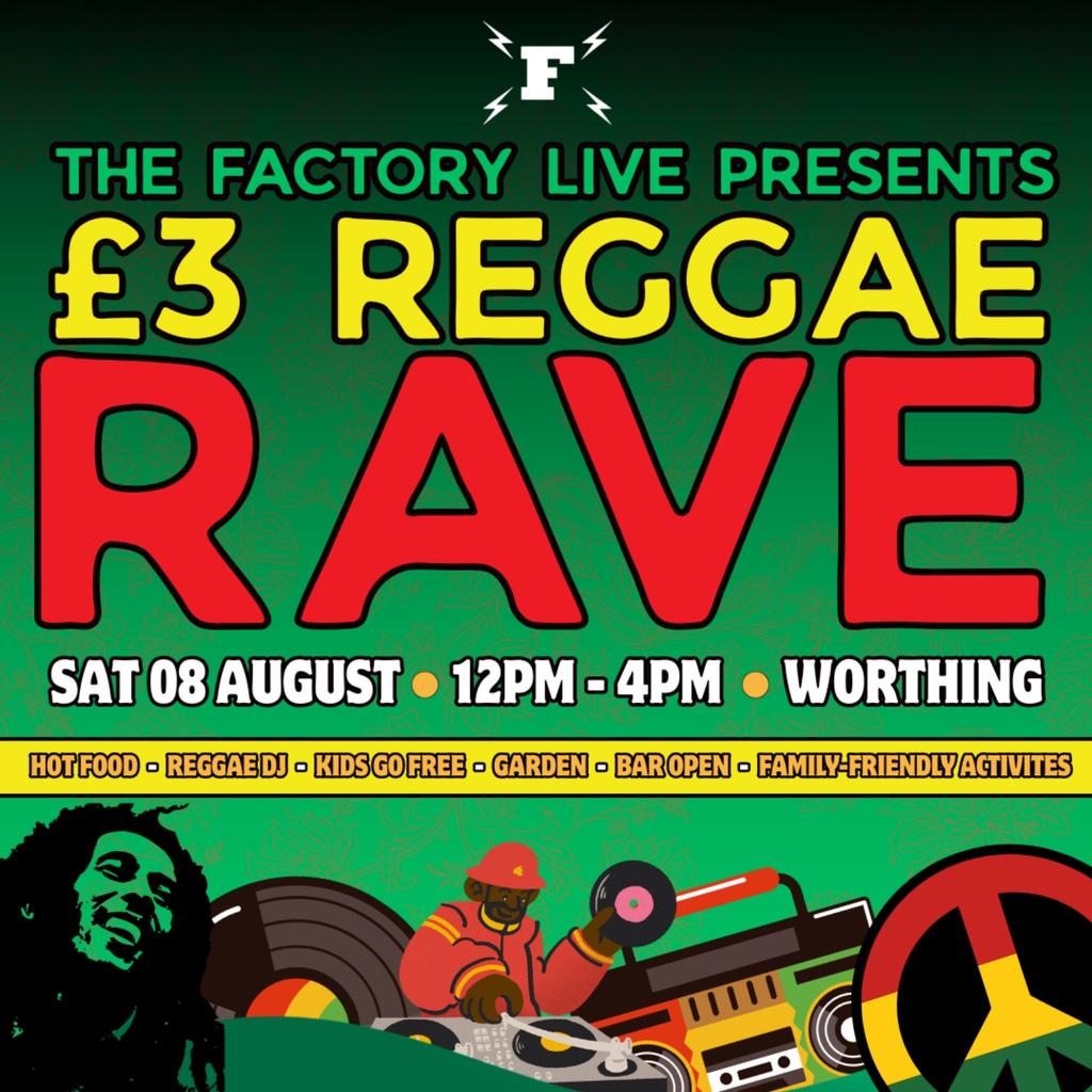 £3 Reggae Rave