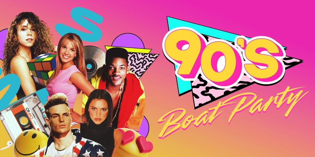 90s London Summer Boat Party 2026!