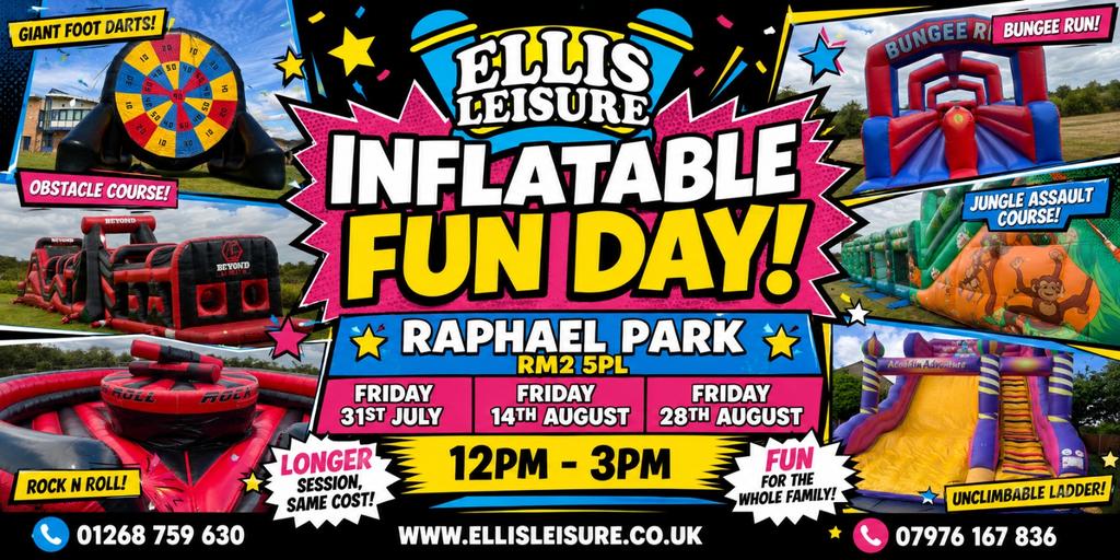 Family Fun Day - Rapheal Park - 28th August 2026