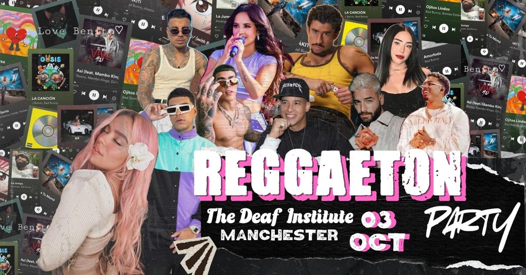 Reggaeton Party (Manchester) October 2026