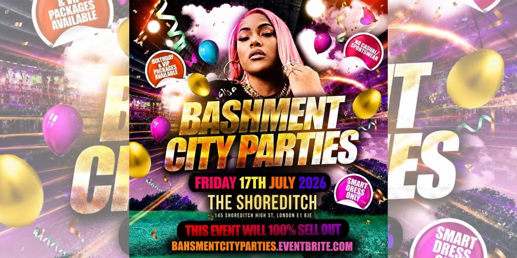Bashment City Parties