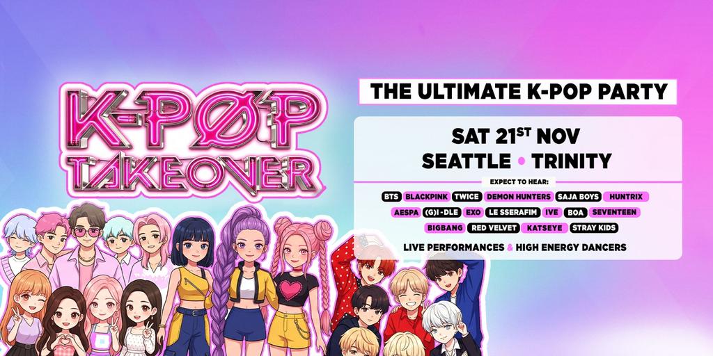 K-Pop Takeover - Seattle