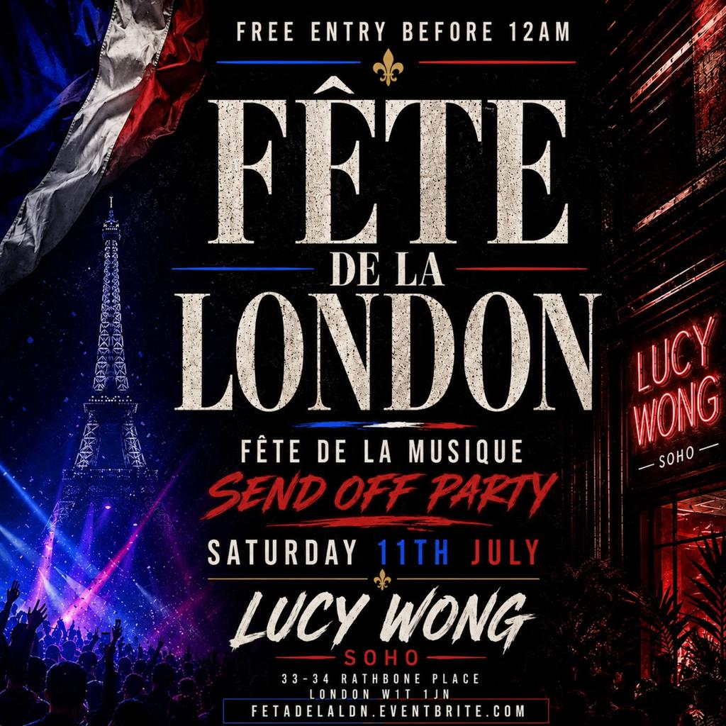 Feta De La London - Feta De La Musique Send Off Party (Free Tickets)
