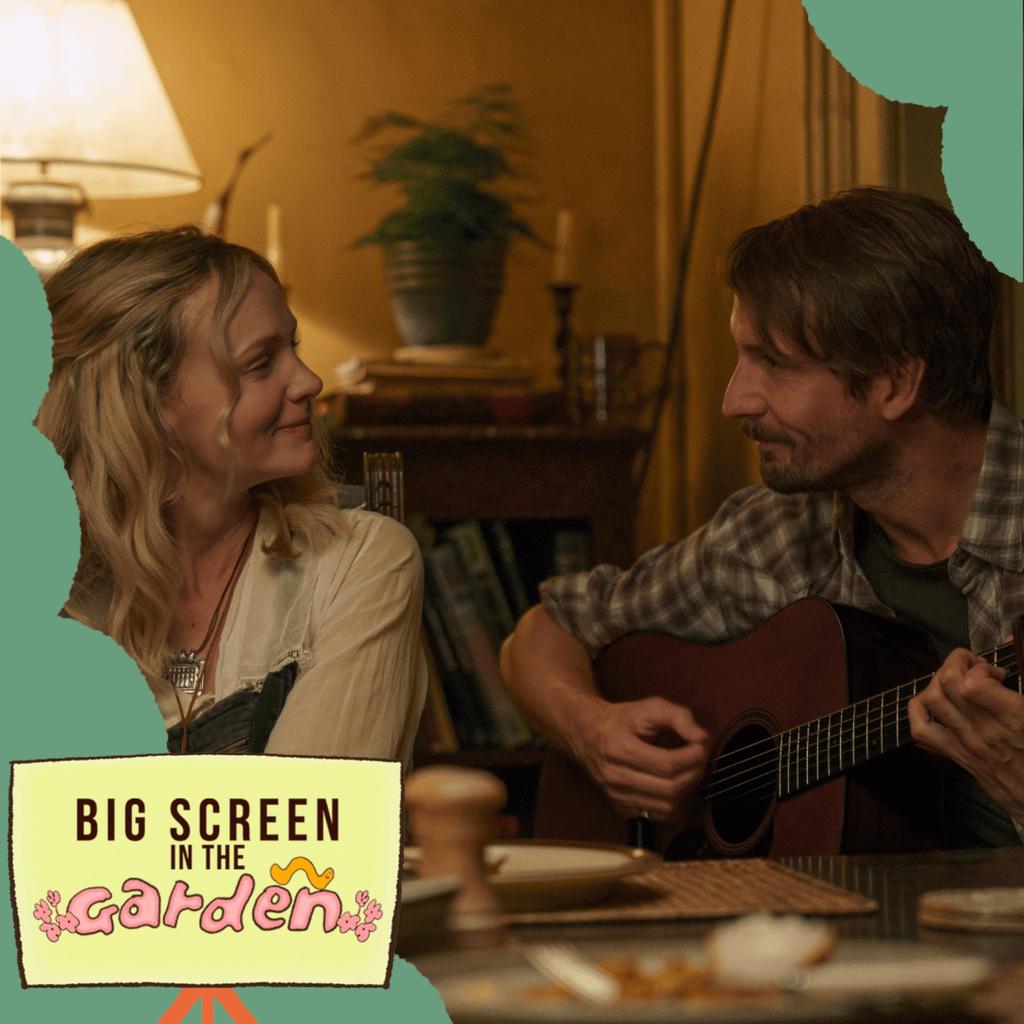 Big screen in the garden- The Ballad of Wallis Island (12A)