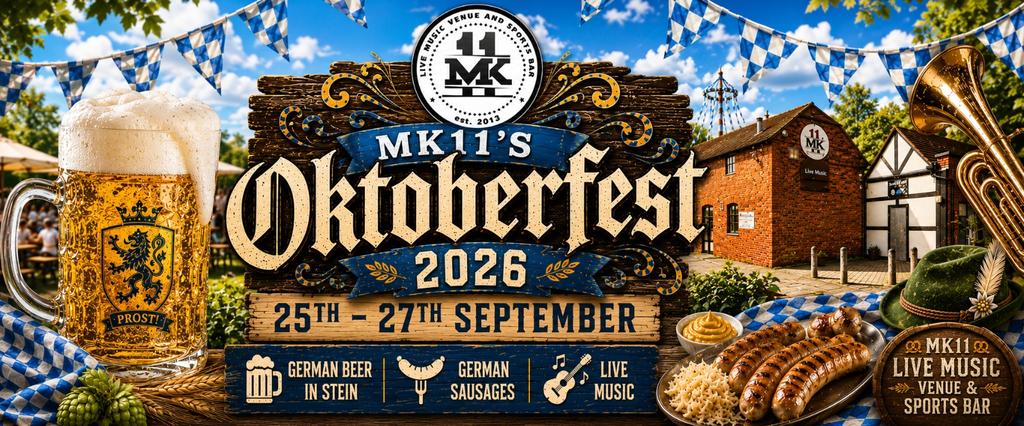 Oktoberfest 2026 - Bavarian Beer Festival - Free Entry