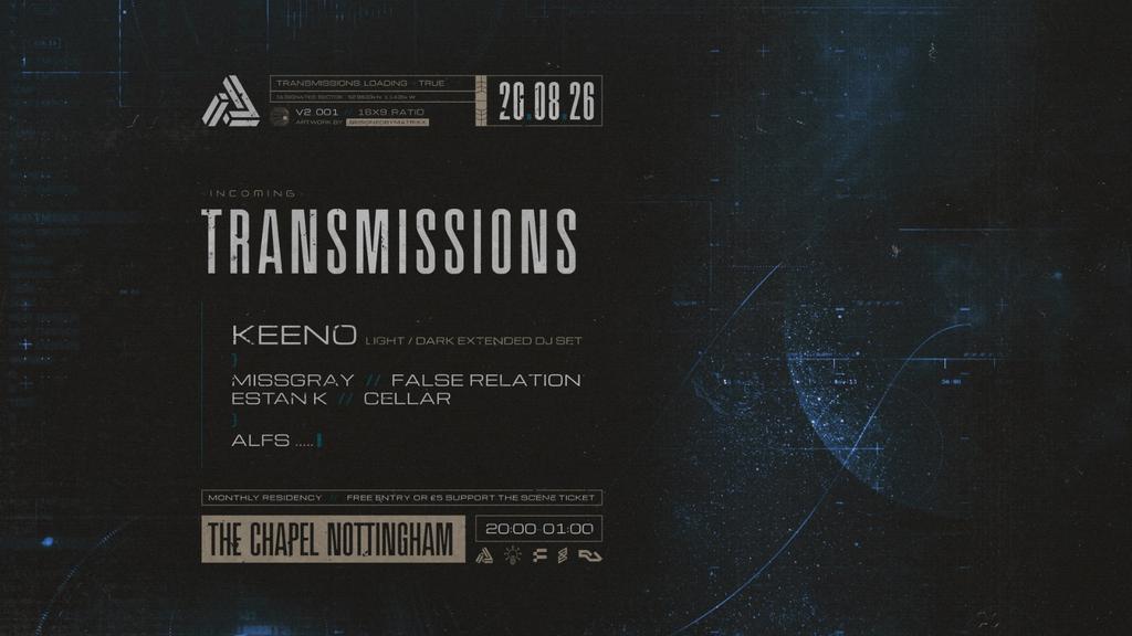 Transmissions | Keeno (LIGHT / DARK DJ SET)