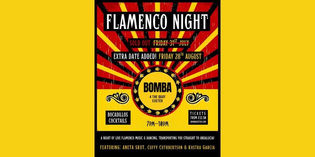 FLAMENCO NIGHT - 28.08.26 - Bomba Exeter